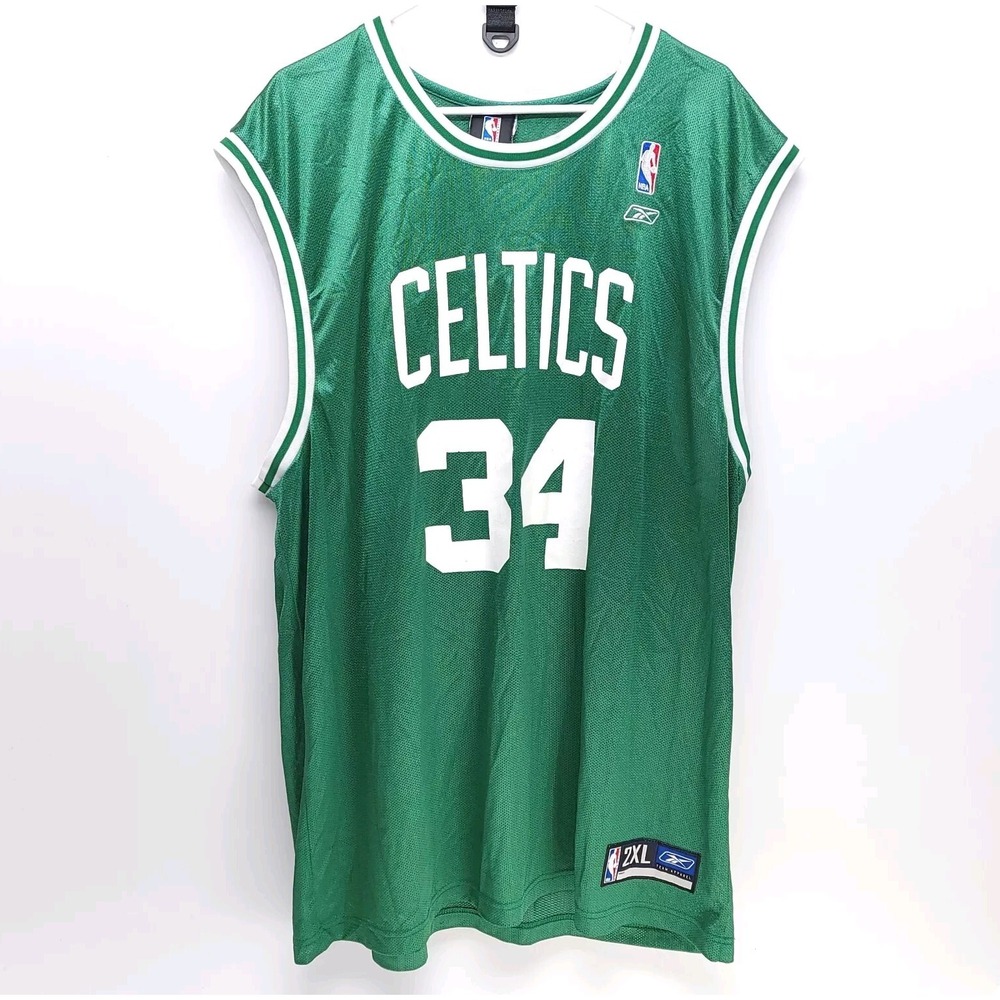 Boston Celtics Paul Pierce Jersey 2XL NBA Reebok Team Apparel Basketball Green